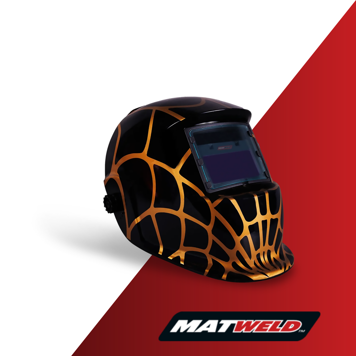 MatWeld Helmet Mat Auto-Dark Grind Opt Black