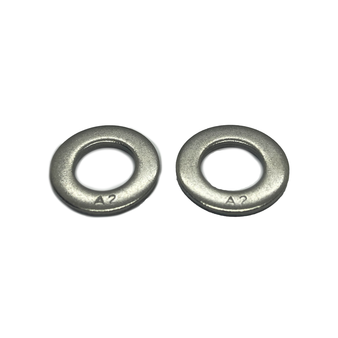 M04 Flat Washer Din125 Stainless Steel A2 - Pack 100