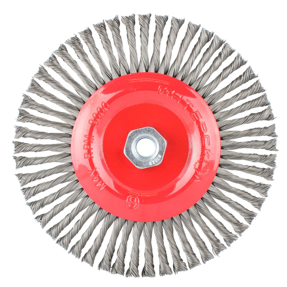 Wire Wheel Bore M14 Thread 175mm Twisted Stinger