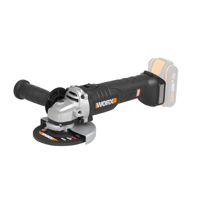 WORX NITRO Brushless Angle Grinder 125mm 20V | WX812.9