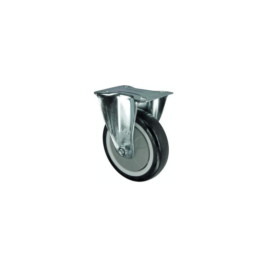 Castor, Fixed, 75mm, 100kg Load Capacity