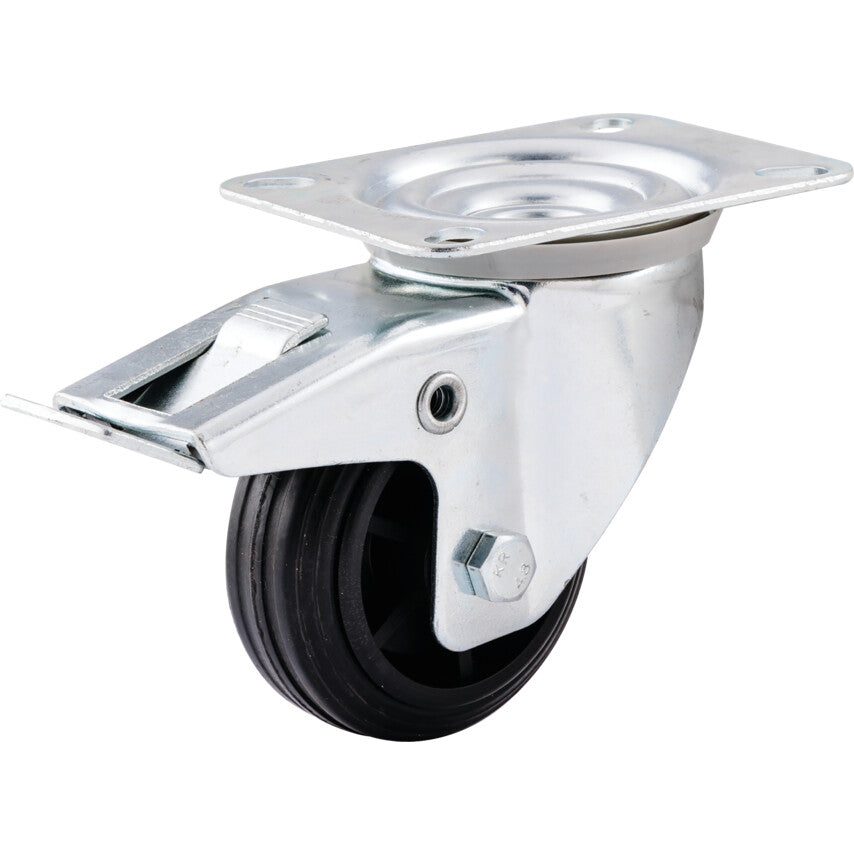 Castor, Swivel, 80mm, 50kg Load Capacity