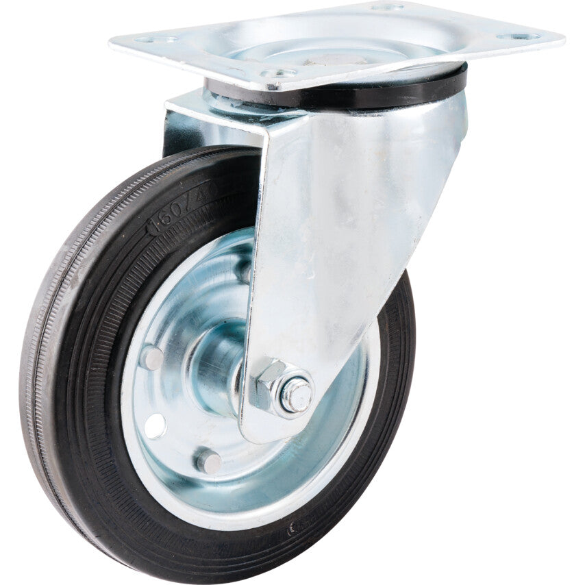 Castor, Swivel, 160mm, 135kg Load Capacity