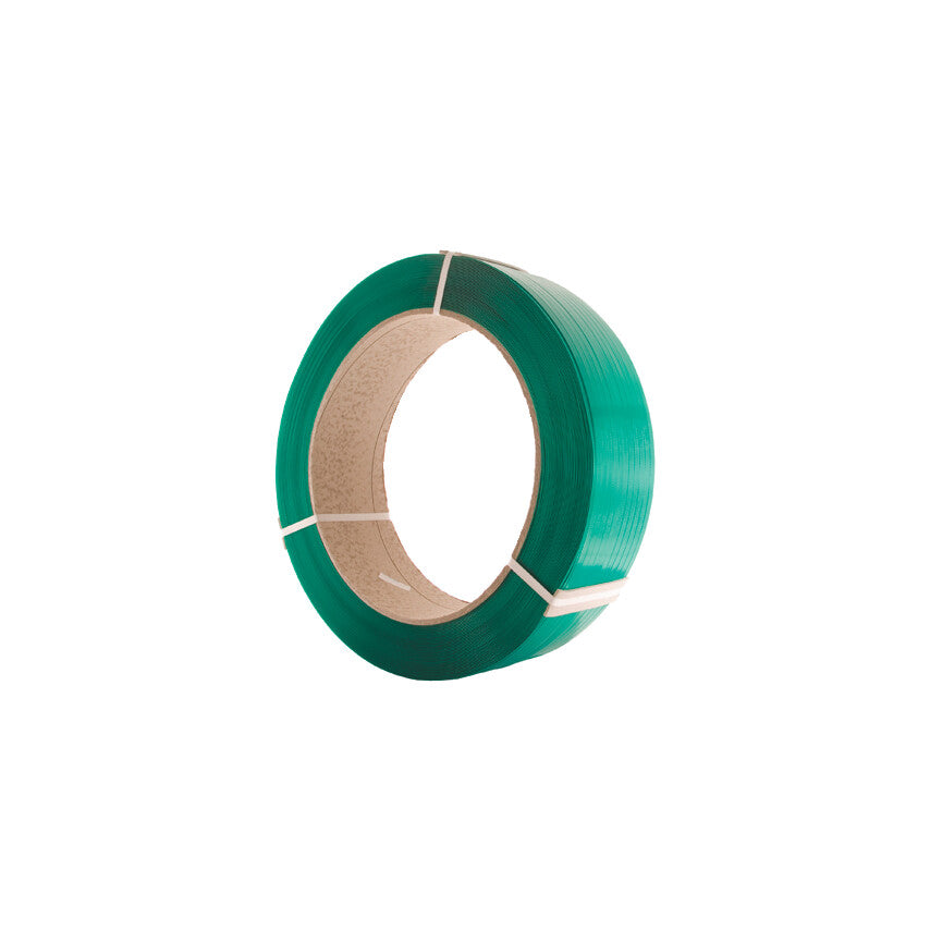 Green Extruded Polyester Strapping - 15.5mm x 0.68 x 1750M