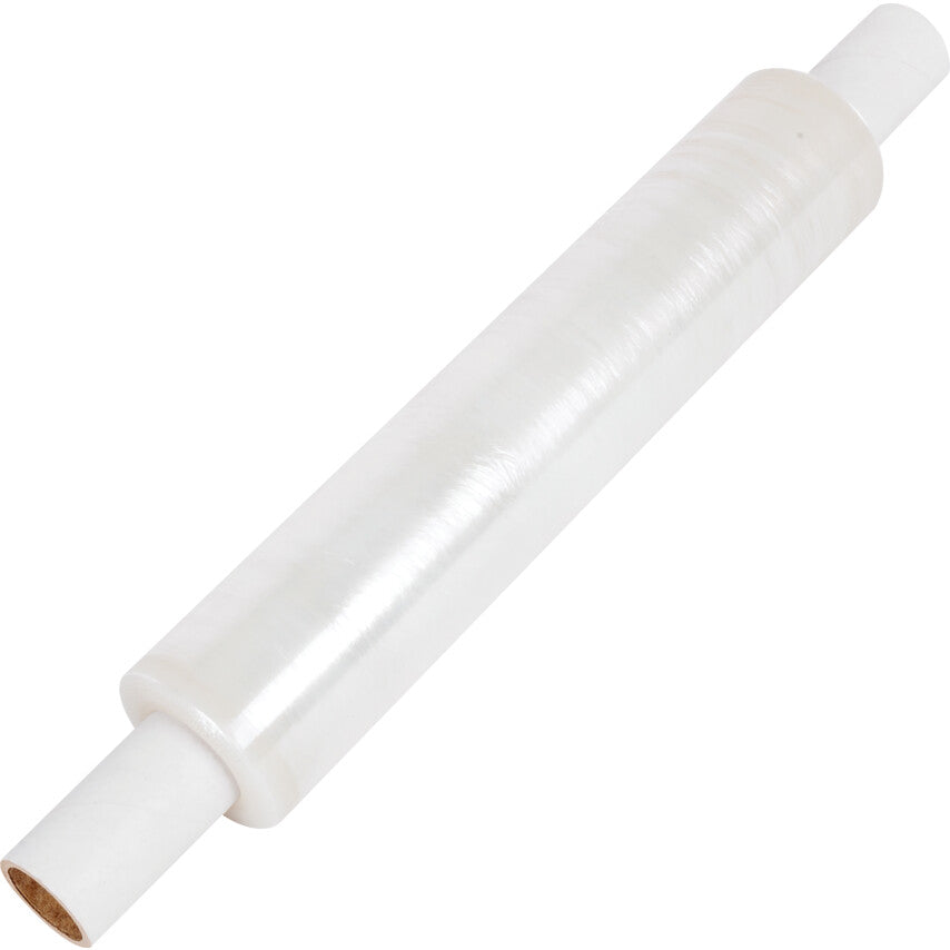 Stretch Wrap Roll - 400mm x 300M - 17 Micron - Extended Core Clear