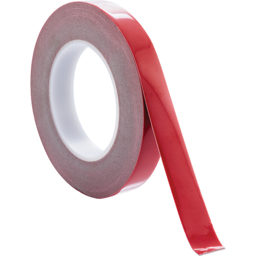 Hi-Bond Double Sided Tape, Foam, Grey, 19mm x 10m x 0.8mm, Acrylic, Pack of 1