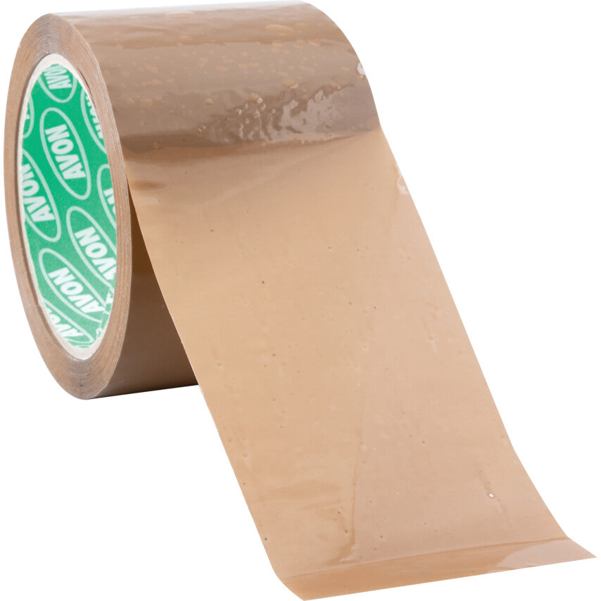 Packaging Tape, Polypropylene, Brown, 72mm x 66m