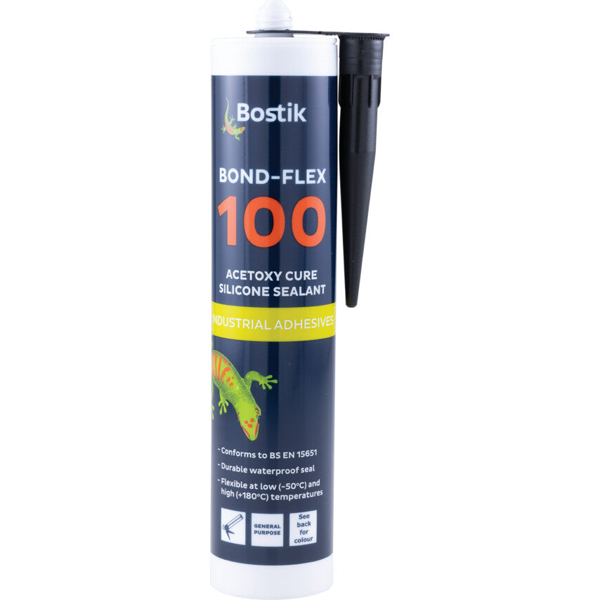 Bond-Flex 100HMA, Multipurpose Sealant, Cartridge, 290ml, Black