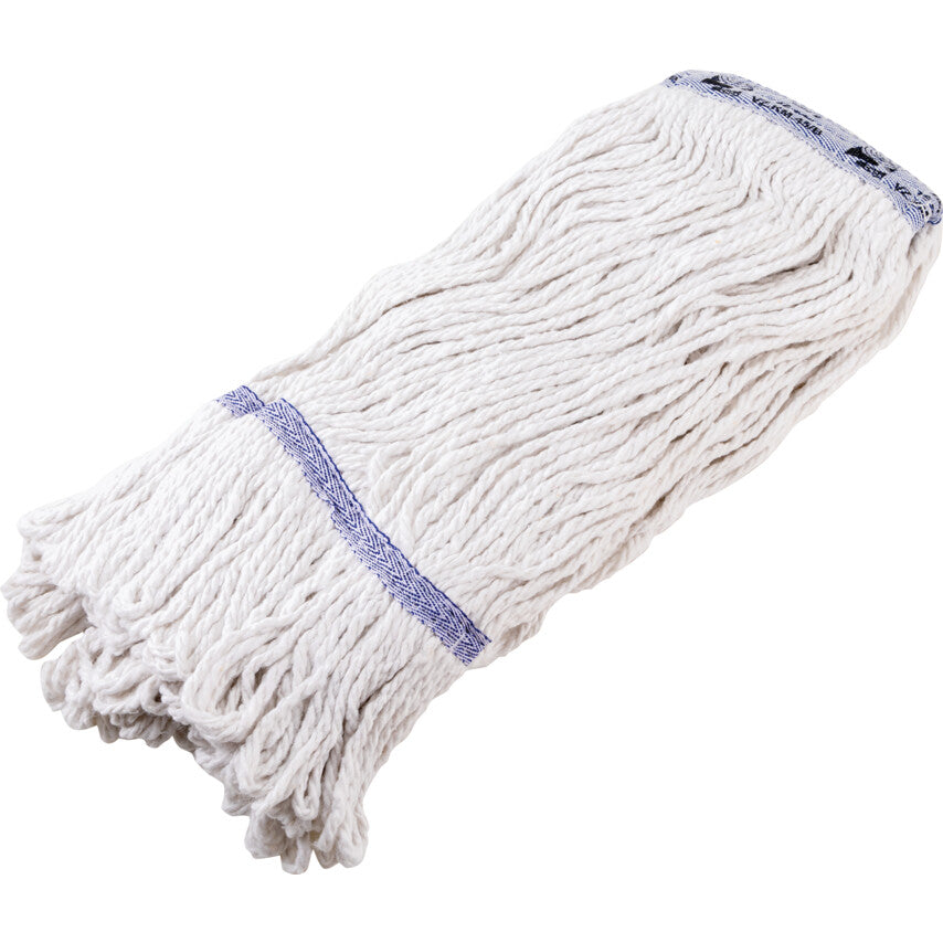 Looped Kentucky Mop, Synthetic Yarn, Blue, 450g Head