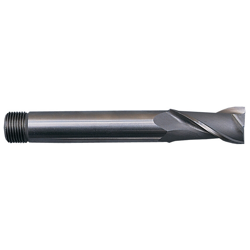 5230T, Long Slot Drill, 17mm, 2fl, Threaded Shank, High Speed Steel, Bright