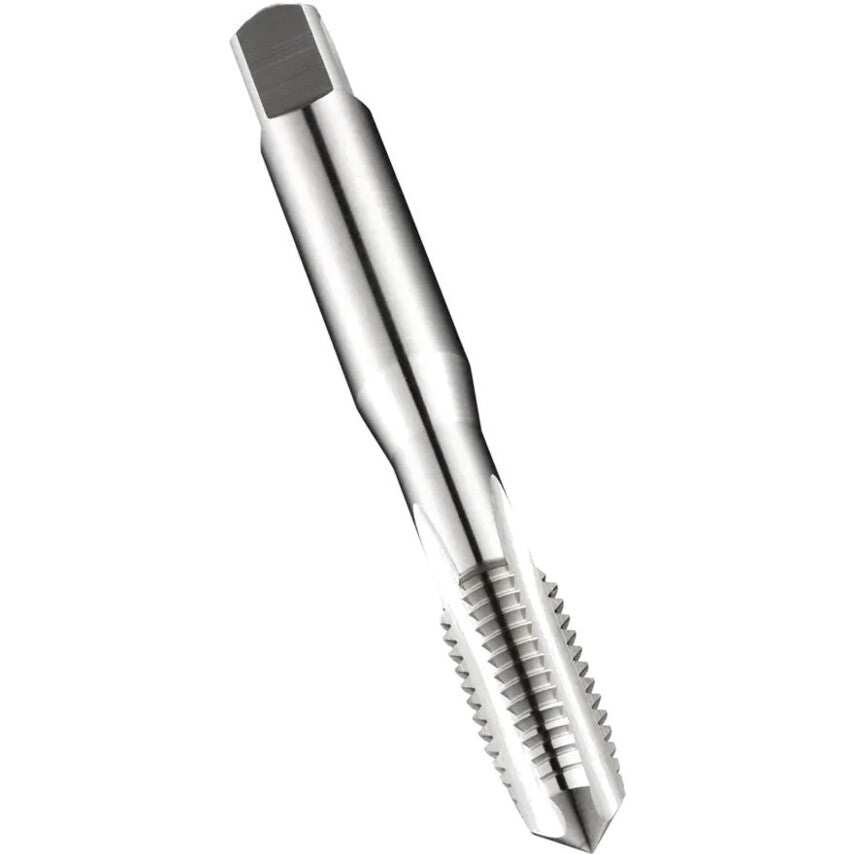 E500, Plug Tap, Straight Flute, M10 x 1.5mm, High Speed Steel, Metric Coarse, Bright