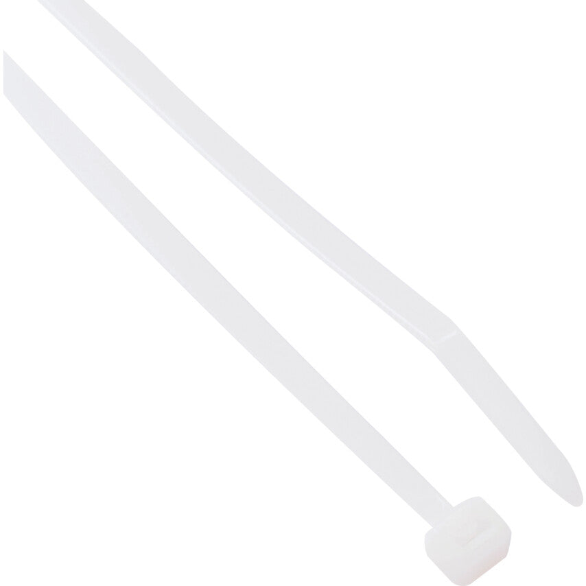 Cable Ties, Natural, 4.8x120mm (Pk-100)