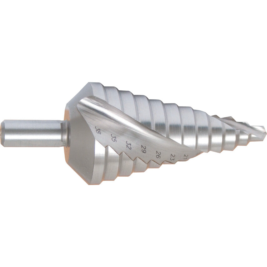 A412, Step Drill, 4 to 12, High Speed Steel