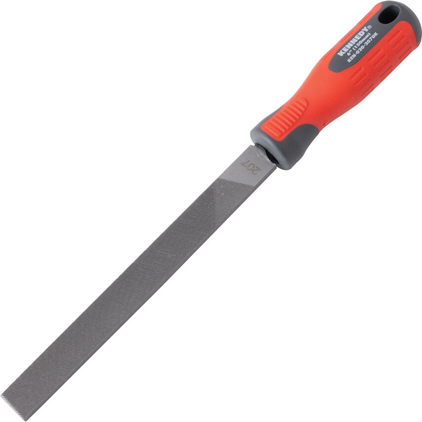 150mm (6") Hand Second Engineers File With Handle