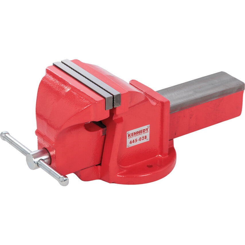 Bench Vice, 200mm, Bolt Mount, Fixed Base, Cast Iron