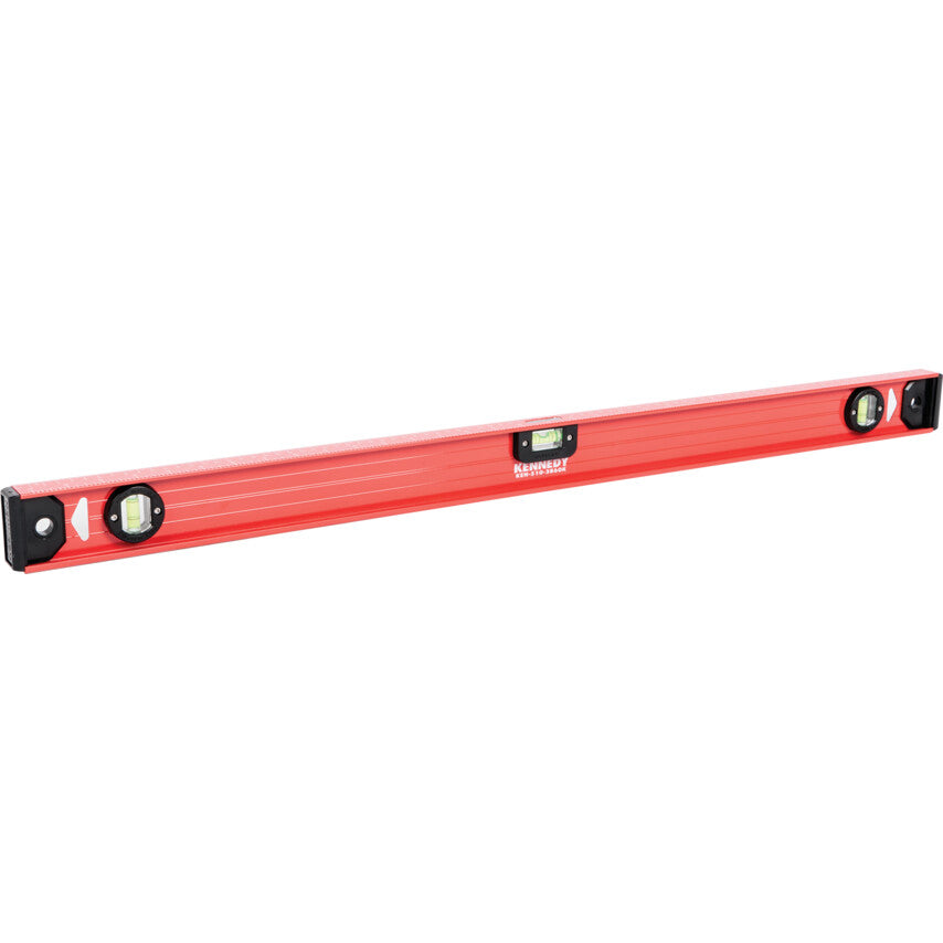 900mm, I-beam Spirit Level, 3 Vials, Horizontal/Vertical, Non-Magnetic