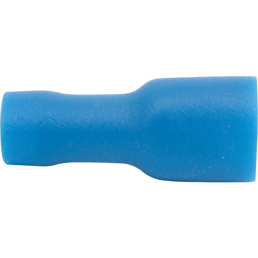 6.30mm FULLY INSULATED BLUE FEMALE PUSH-ON (100)