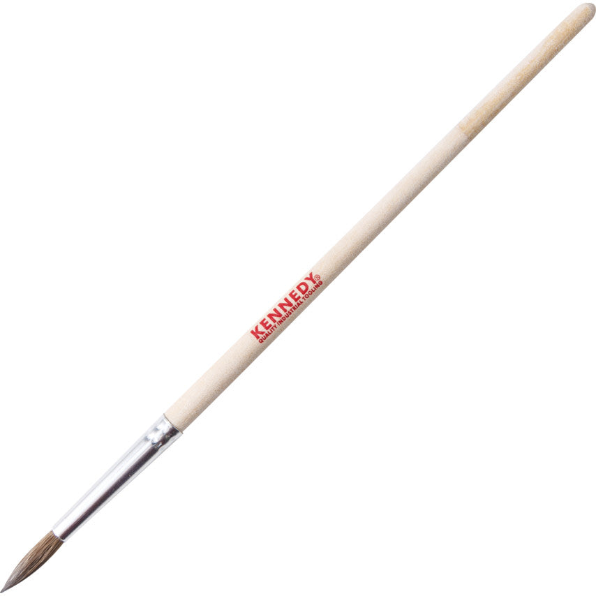 4/32in., Point, Bristle Hair, Pencil Brush, Handle Wood