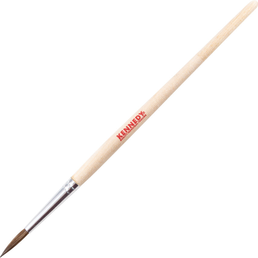 4/32in., Point, Bristle Hair, Artist Brush, Handle Wood