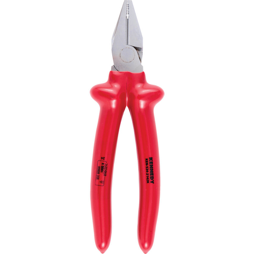 Combination Pliers, Serrated, Steel, 210mm, Insulated