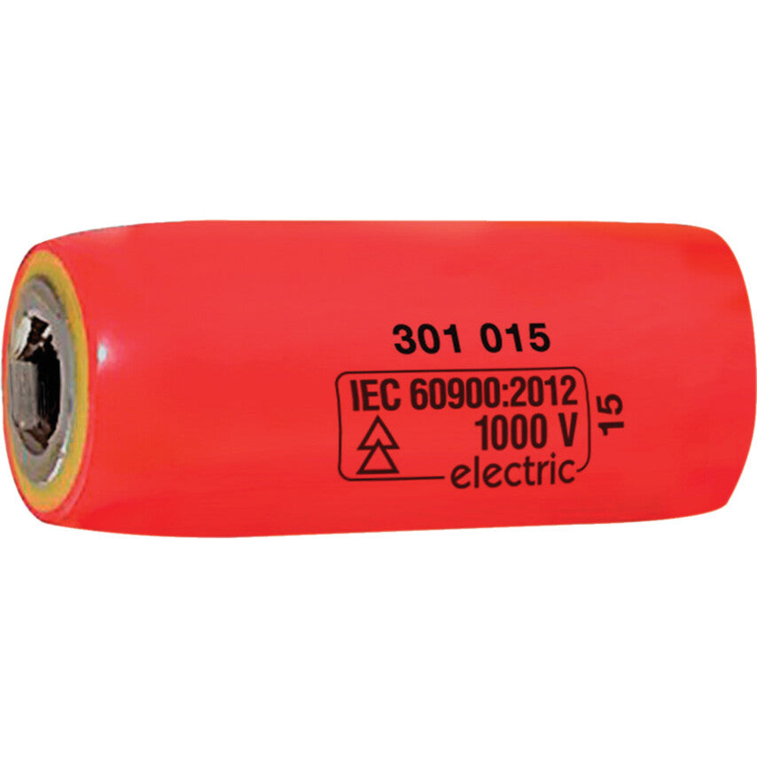 1/4"( 4-PT) TO 1/4" BIT (6-PT) INSULATED ADAPTOR 1000 V
