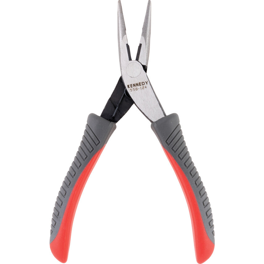 Needle Nose Pliers, Serrated Parallel, High Carbon Alloy Steel, 130mm