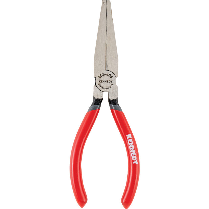 Needle Nose Pliers, Serrated, Steel, 160mm