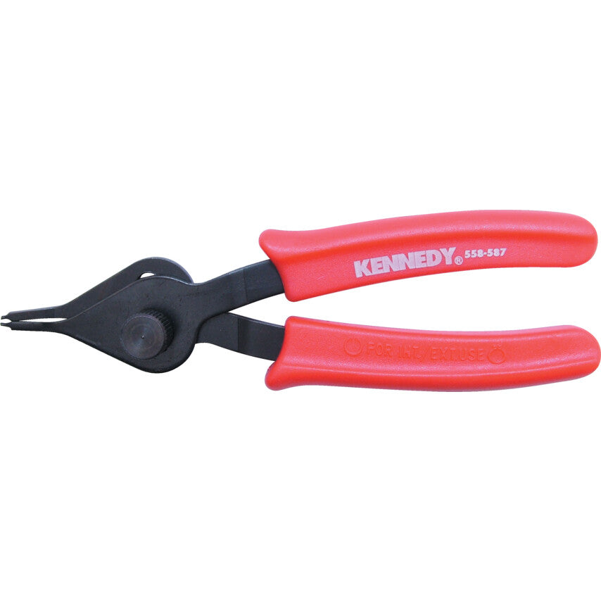 Circlip Pliers, Reversible, Carbon Steel, 150mm