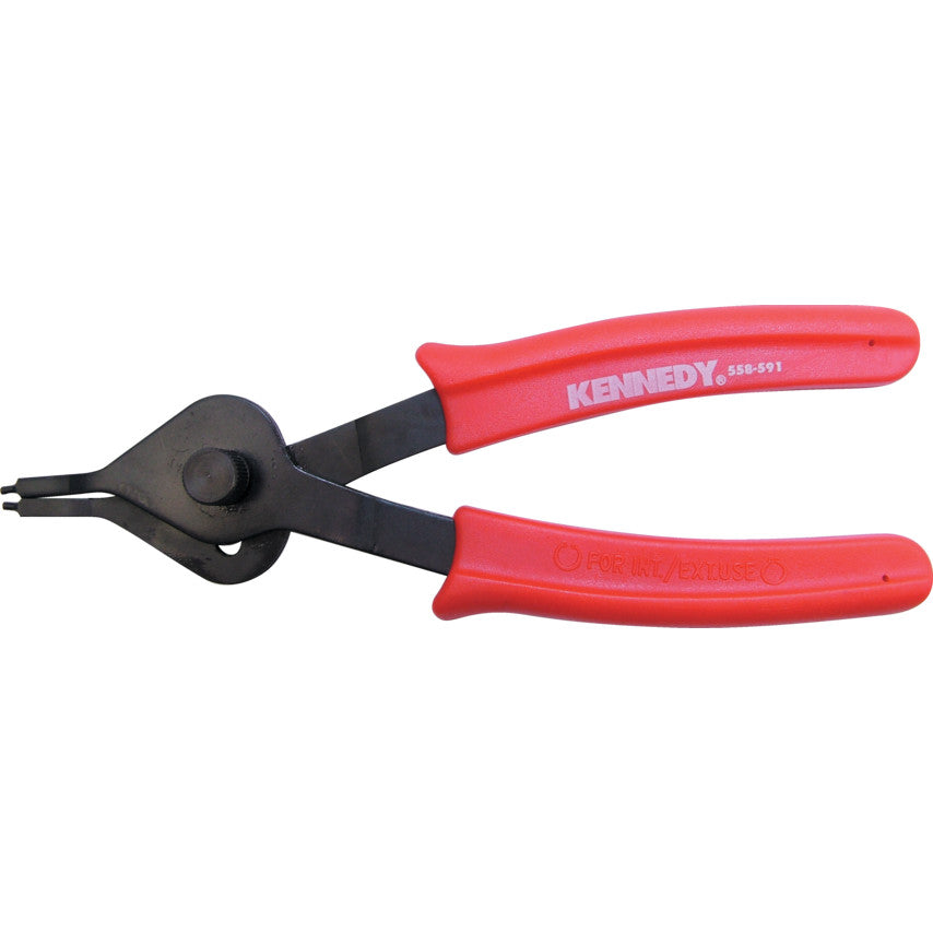 Circlip Pliers, Reversible, Carbon Steel, 210mm