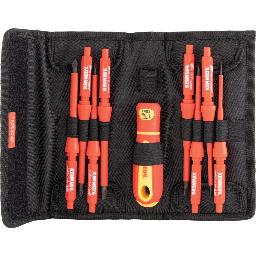 Parallel/Phillips, Electricians Screwdriver Set, Set of 10