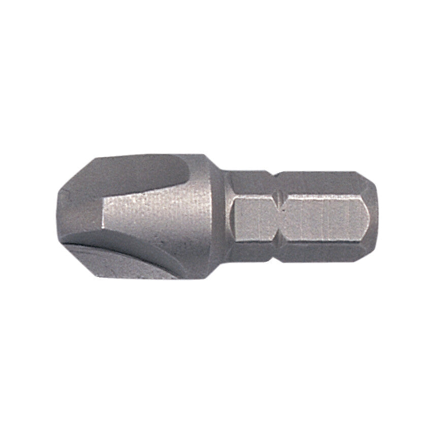 Screwdriver Bit, No.6, Tri-wing, 1/4" Hex