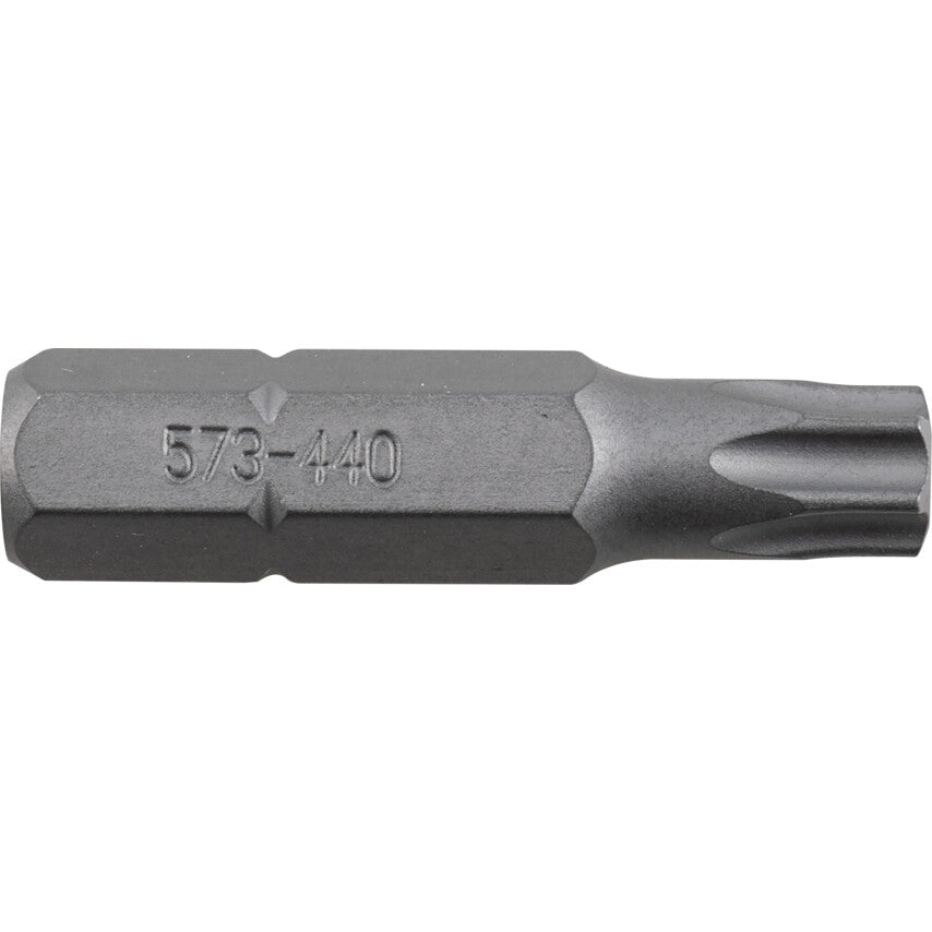 Screwdriver Bit, TX40, Torx, 1/4" Hex