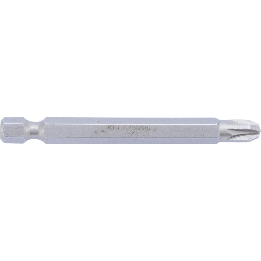 Screwdriver Bit, PZ3, Pozi, 1/4" Hex