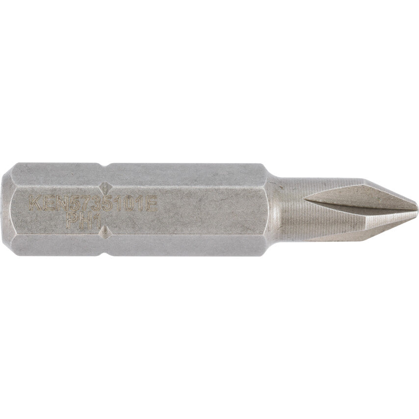 Screwdriver Bit, PH1, Phillips, 1/4" Hex