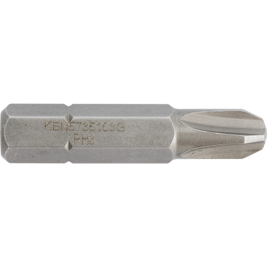 Screwdriver Bit, PH3, Phillips, 1/4" Hex