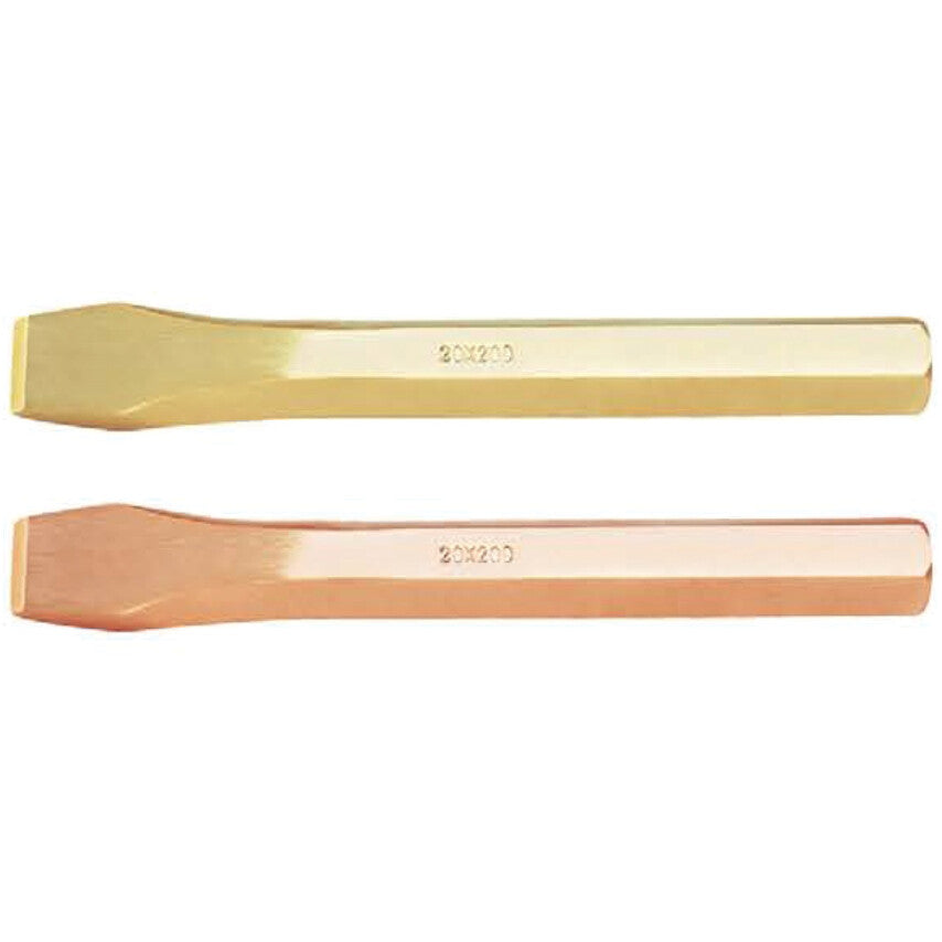 16mm x 160mm Spark Resistant Chisel,Hex Type Al-Br