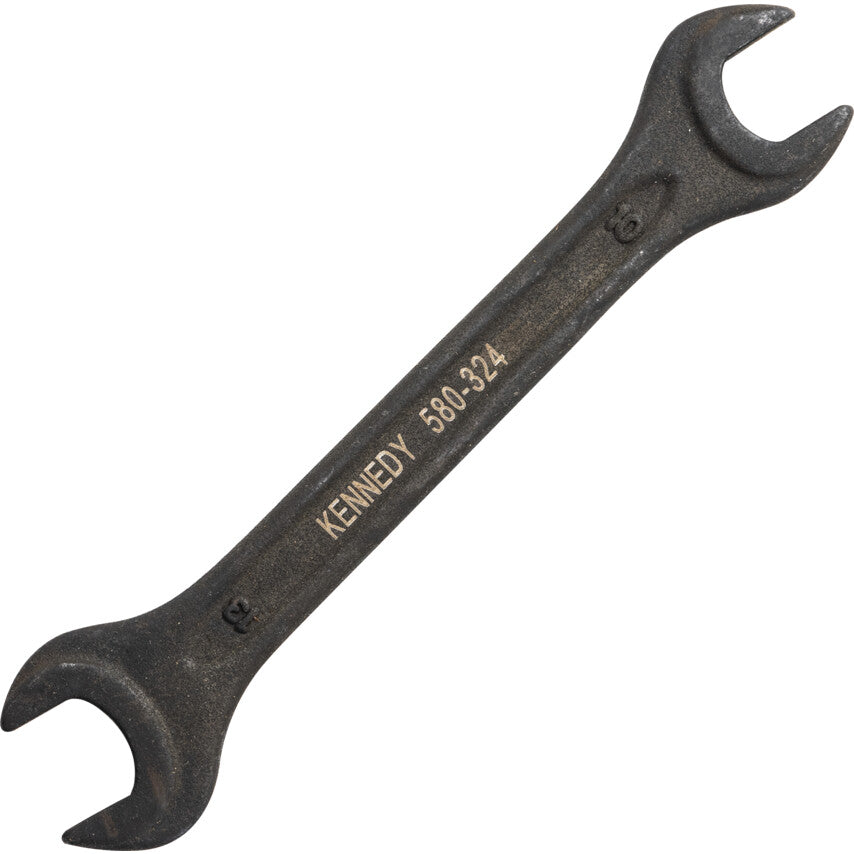 Metric Open Ended Spanner, Double End, Vanadium Steel, 10mm x 13mm