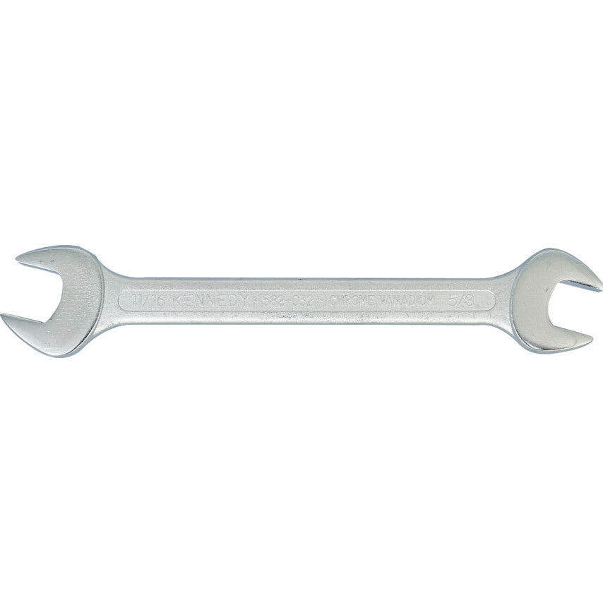 Double End, Open Ended Spanner, 1 1/16in. x 1 1/4in.mm, Imperial