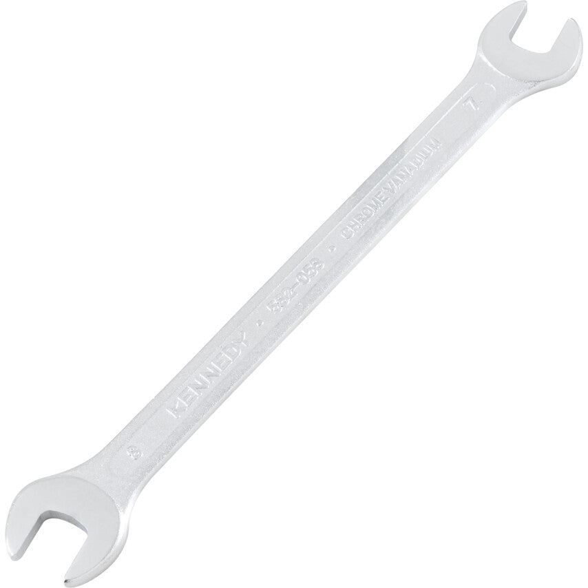 Double End, Open Ended Spanner, 7 x 8mm, Metric