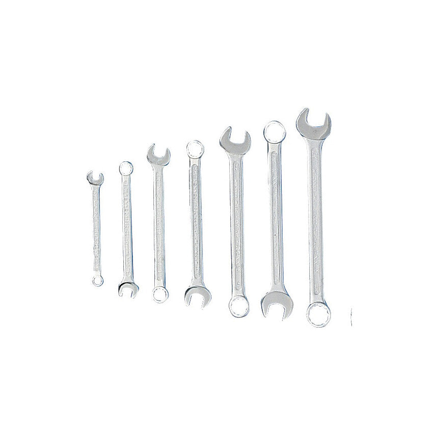 Imperial, Combination Spanner Set, 1/8 - 1/2in., Set of 7, Chrome Vanadium Steel