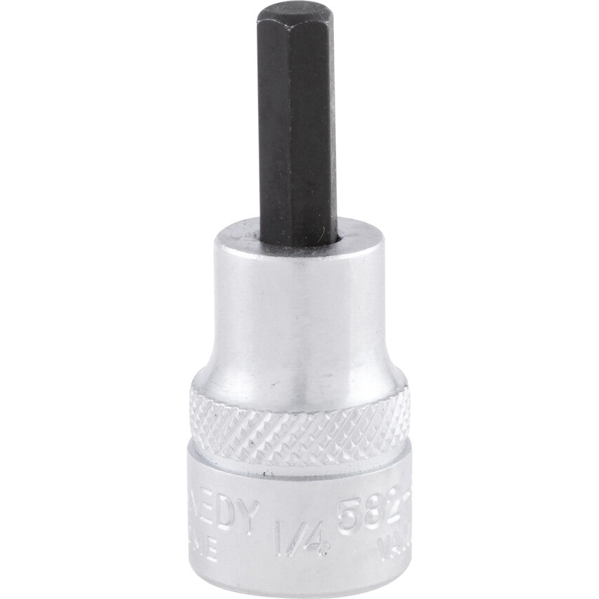 3/8in. Drive, Screwdriver Bit Socket, No.4mm, Metric, 4