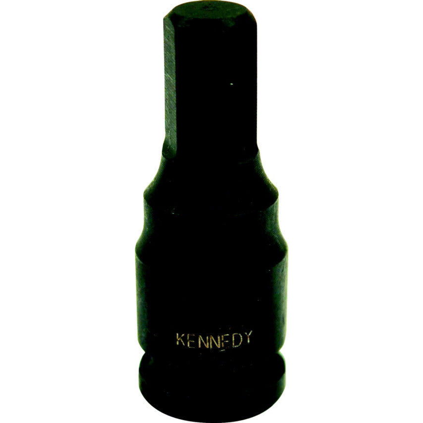 3/8in. Drive, Standard Hex Impact Bit, 7mm, Metric, Black Oxide Finish