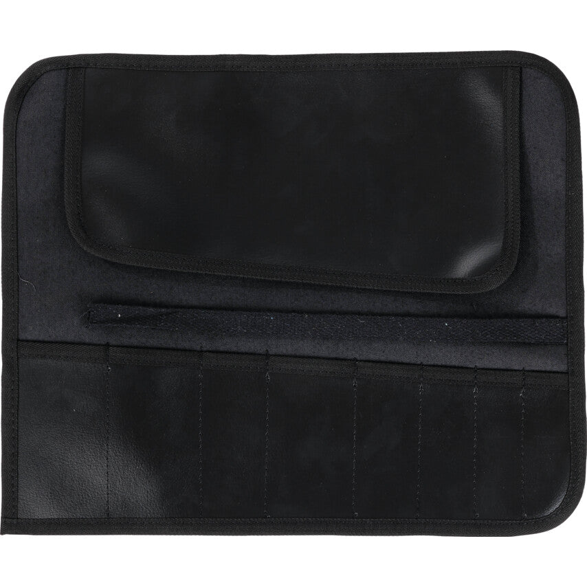 Tool Roll, PVC, Black, 8 Pockets, 390 x 330mm