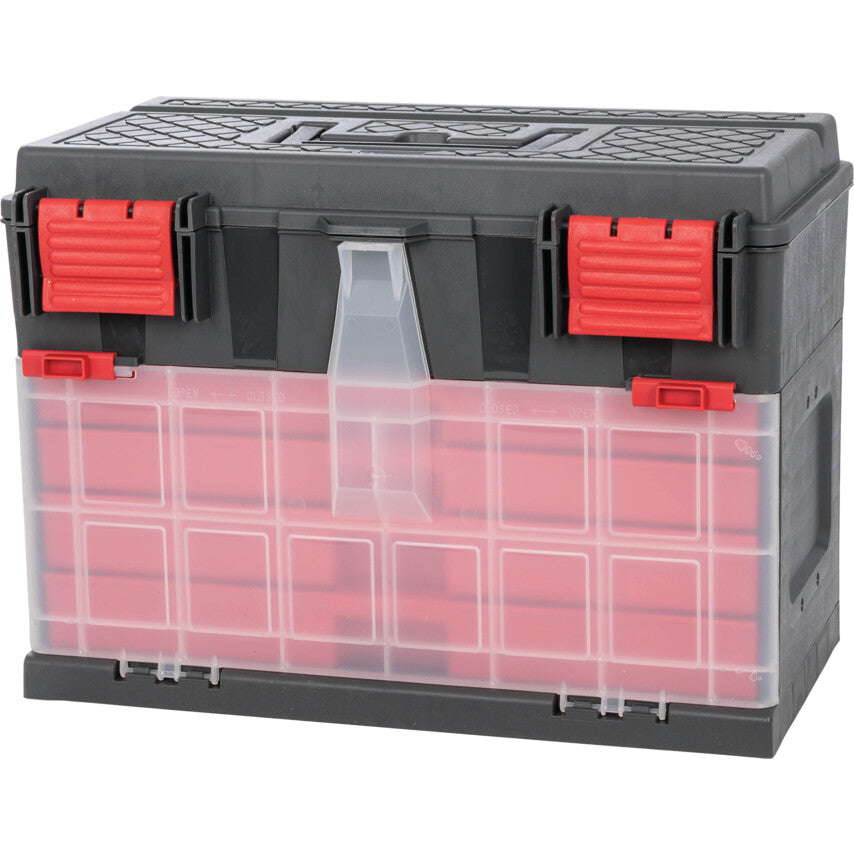 Tool Chest, Co-Polymer Plastic, (L) 450mm x (W) 250mm x (H) 325mm