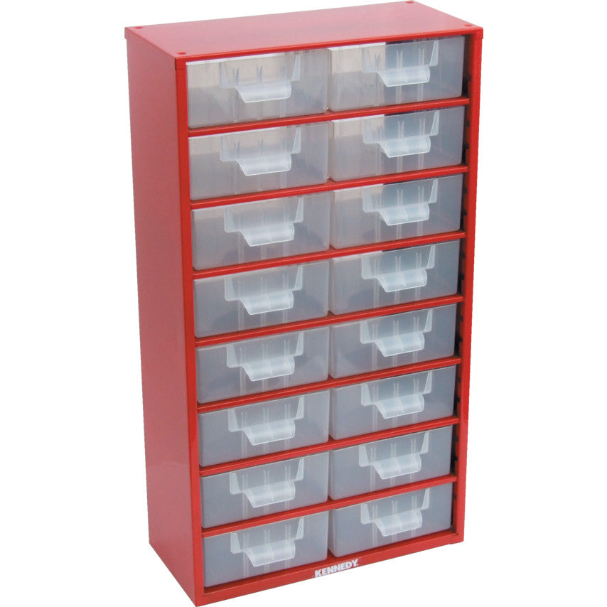 Parts Organiser, 16 Compartments, 306mm (W), 551mm (H)