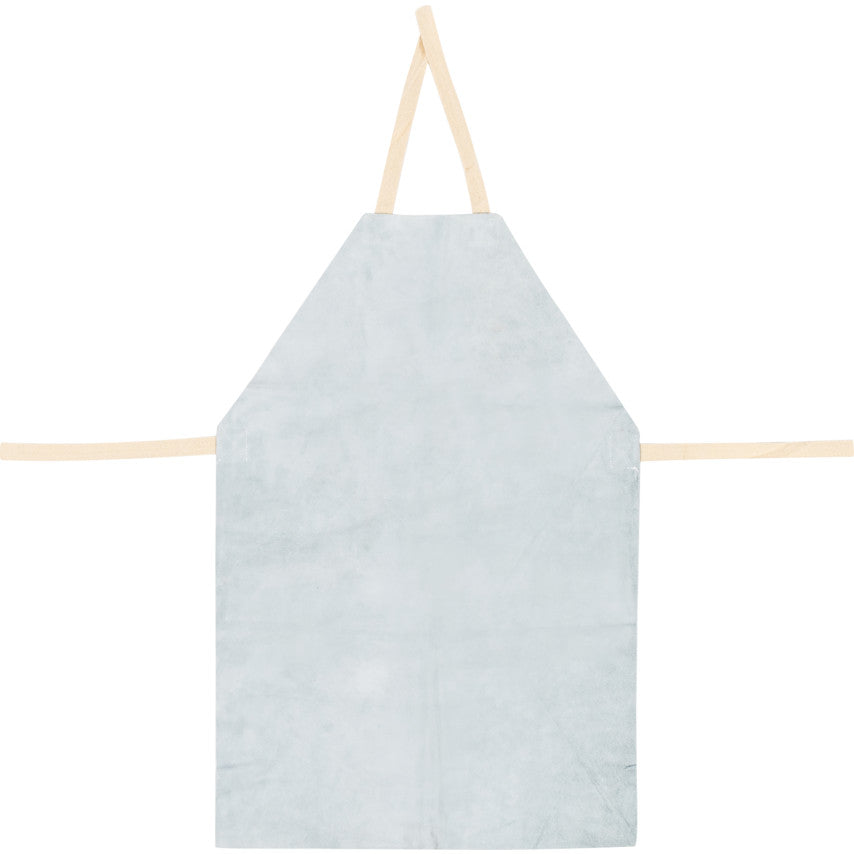 Welders Apron, Grey, Chrome Leather, 24"x36"