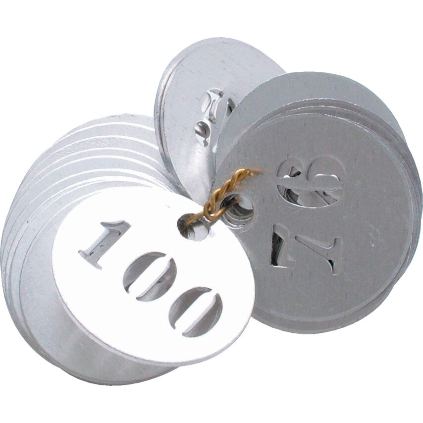 Inditity Discs, Aluminium, 30mm, Box of 100