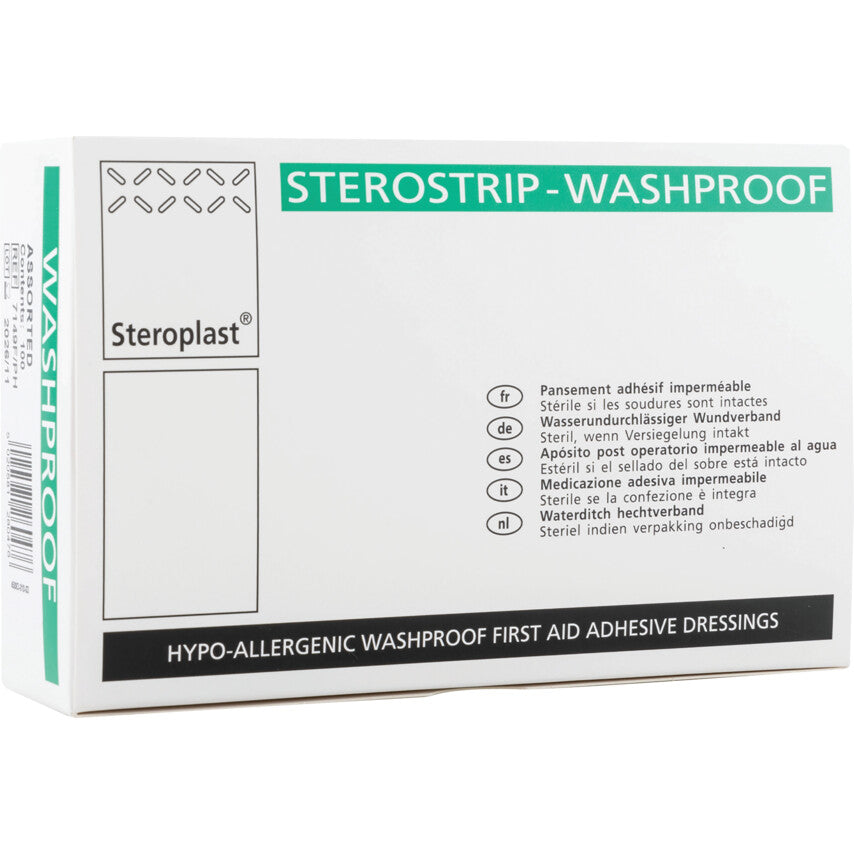 87150 Assorted Washproof Plasters (Box-100)
