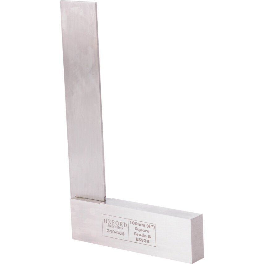 100mm (4") ENGINEERS SQUARE BS.939 GRADE B