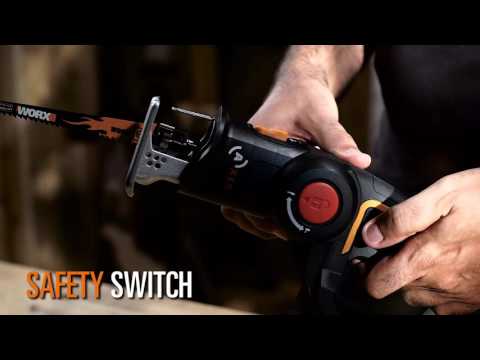 WORX 20V Cordless AXIS Jigsaw and Reciprocating Saw